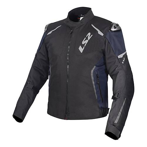LS2 Zoom Erkek Motosiklet Mont Siyah-Mavi