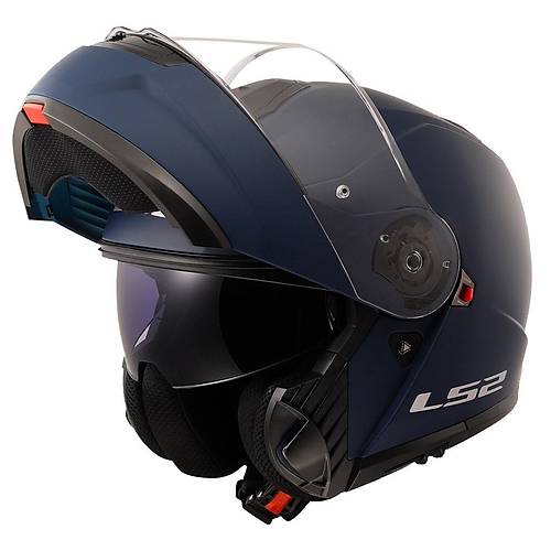 LS2 Strobe 2 Mat Navy Mavi ene Alr Kask