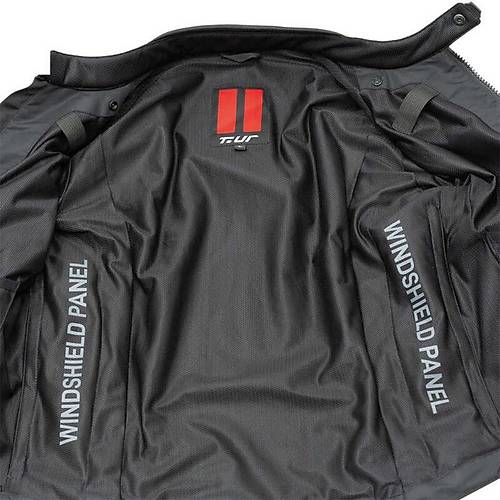 Tucano T.UR Elba Buz Mavisi-Antrasit Yazl�k Fileli Motosiklet Montu