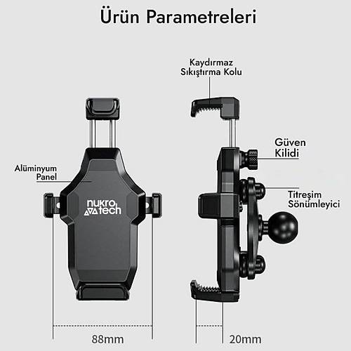 NUKROTECH M25 TTREM MODLL TELEFON TUTUCU