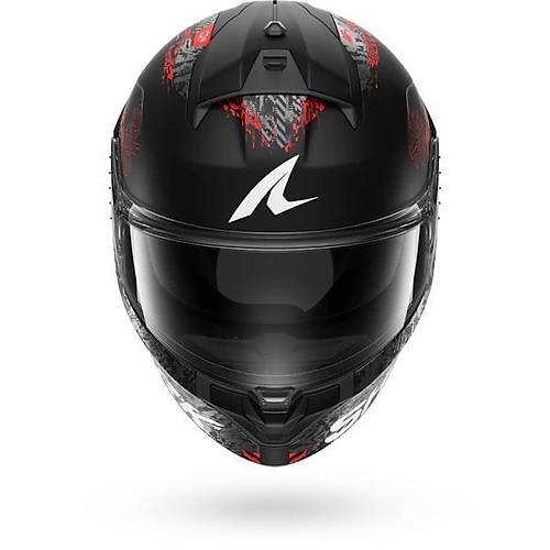 Shark Ridill 2 Speed Vib Mat Siyah Antrasit K�rm�z� Kapal� Kask