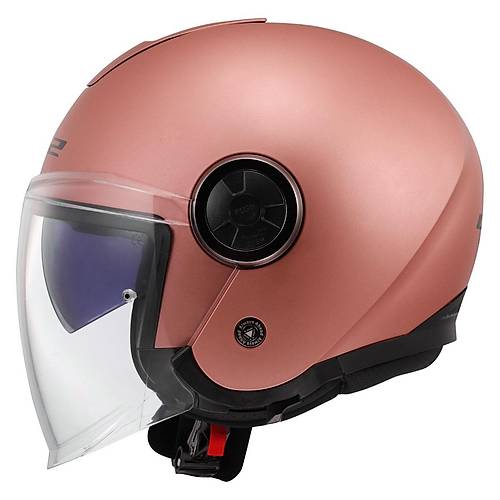 LS2 Classy Mat Gold Pembe Yarm Kask