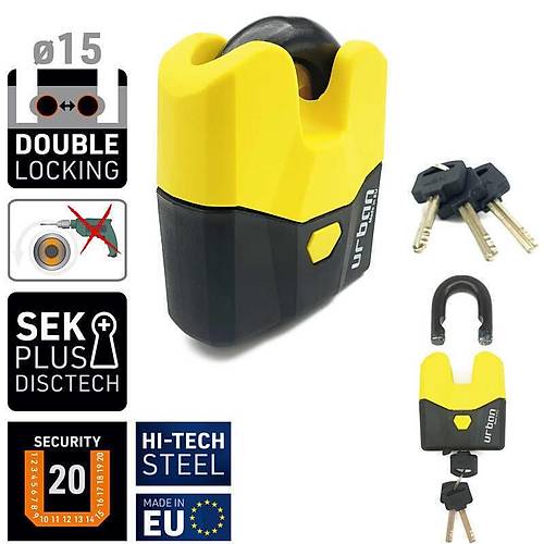 URBAN SECURITY 15MM SRA SINIFI COK AMACLI KILIT U8K