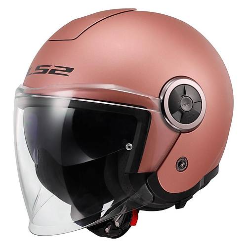 LS2 Classy Mat Gold Pembe Yarm Kask