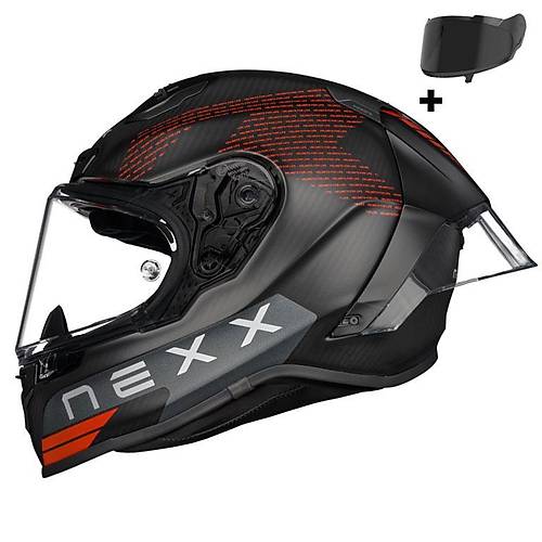 NEXX X.R3R PRO FIM EVO MAT KARBON-S�YAH KASK
