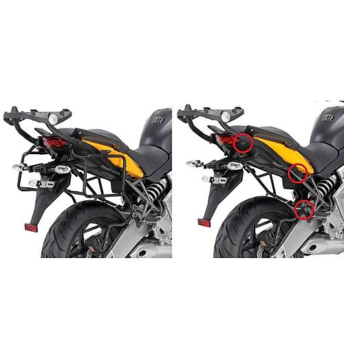 GIVI PLXR450 KAWASAKI VERSYS 650 (10-14) YAN �ANTA TA�IYICI