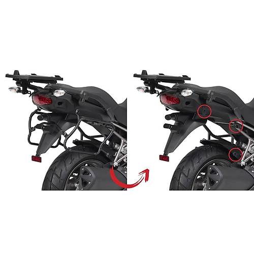 GIVI PLXR4105 KAWASAKI VERSYS 1000 (12-14) YAN �ANTA TA�IYICI