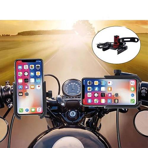 VEXO USB'LI ALUMINIUM TELEFON TUTUCU AYNA BA�LANTILI (CS-856D1 A�IK MODEL)