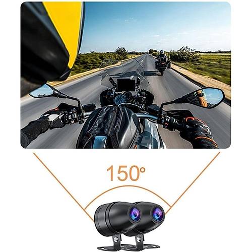 KNMASTER MOTOCAM 1000 ��FT KAMERALI FULL HD MOTOS�KLET DVR S�STEM�