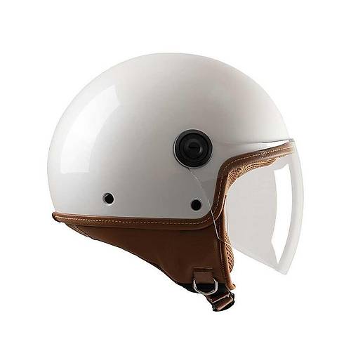 TUCANO URBANO EL JETTIN 6.0 YARIM KASK PARLAK �NC� BEYAZI
