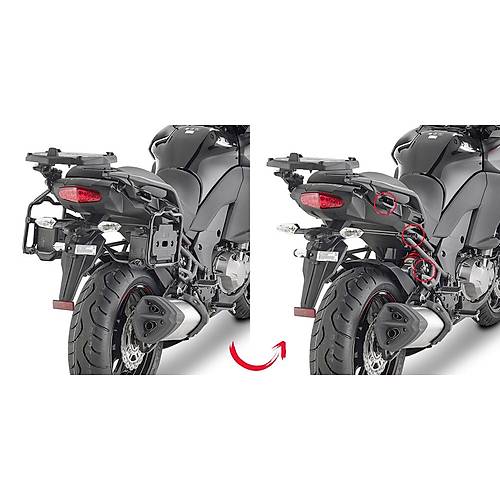 GIVI PLR4120 KAWASAKI VERSYS 1000 (17-18) YAN �ANTA TA�IYICI