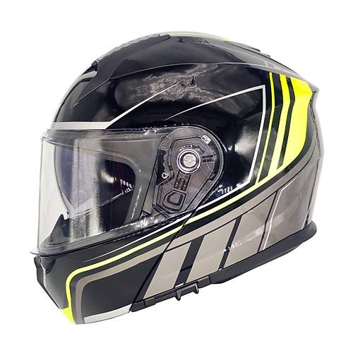 MTS PROHELMET Siyah-Sar ene Alr Kask