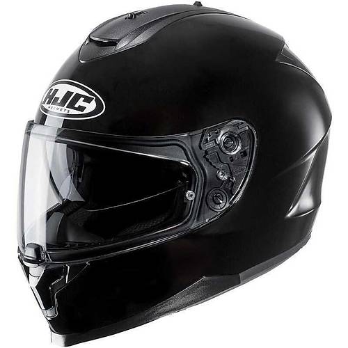 HJC C70N KASK PARLAK SYAH