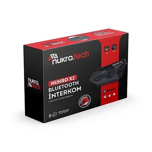 NUKROTECH NUKRO X2 BLUETOOTH NTERKOM SET