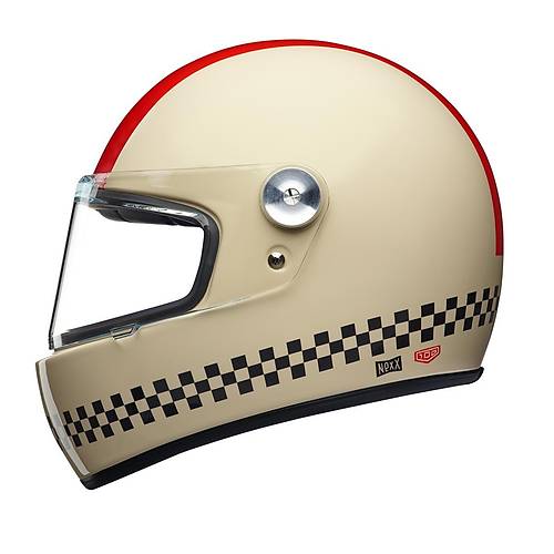 NEXX X.G100R FINISH LINE KREM-KIRMIZI KASK