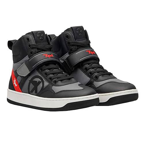 XPD Moto Pro Sneakers Antraist-Krmz Motosiklet Botu