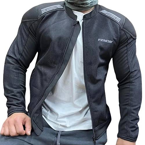 VENOM COMFORT SYAH YAZLIK MOTOSKLET MONTU