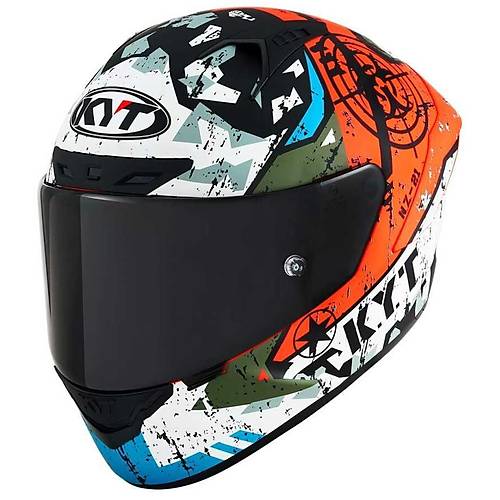 KYT NZ RACE KASK BLAZING MATT RED
