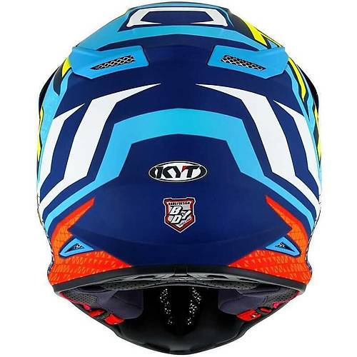 Kyt Skyhawk Kask Hyperflow Matt L�ght Blue / Red