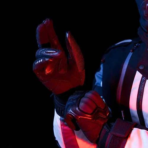 Spidi Nkd H2Out Eldiven Siyah Beyaz