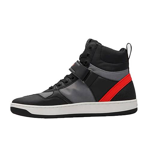 XPD Moto Pro Sneakers Antraist-Krmz Motosiklet Botu