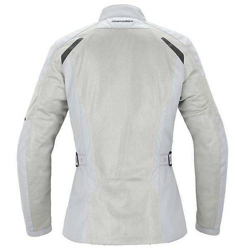 SPIDI TEK NET LADY YAZLIK FLE KADIN TEKSTL CEKET BUZ BEYAZI