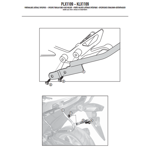 GIVI PLX1109 HONDA INTEGRA 700 (12-13) YAN �ANTA TA�IYICI
