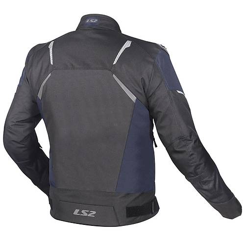 LS2 Zoom Erkek Motosiklet Mont Siyah-Mavi