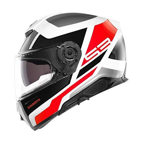 SCHUBERTH S3 DAYTONA RED KAPALI MOTOSKLET KASKI