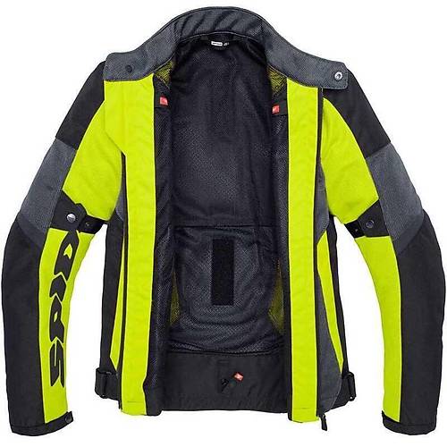 SPIDI TEK NET YAZLIK F�LE TEKST�L CEKET SARI