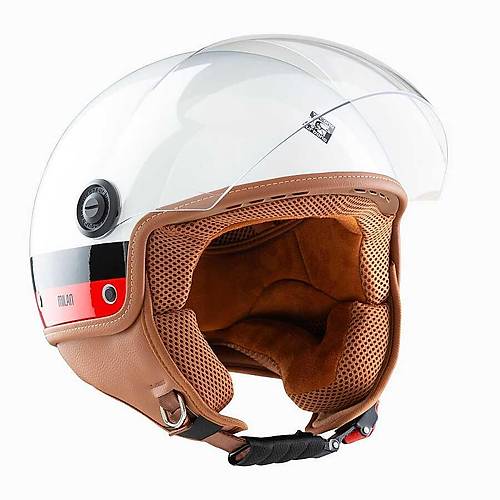 TUCANO URBANO EL JETTIN 6.0 YARIM KASK MILAN DEVIL �NC� BEYAZI