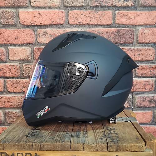 MTS 801 Snake Mat Gri Kapal Kask