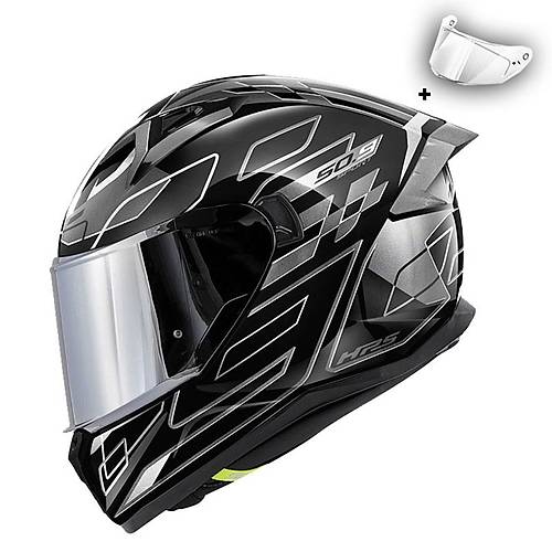 GIVI 50.9 ASSAULT S�YAH-TITANIUM-GR� KASK