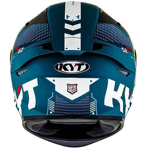 KYT TT-COURSE KASK FUSELAGE MAT SARI