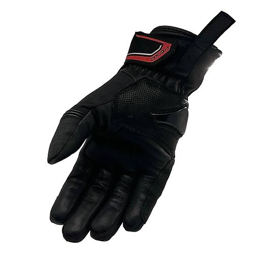 Vexo North H2O Motosiklet Eldiveni Krmz