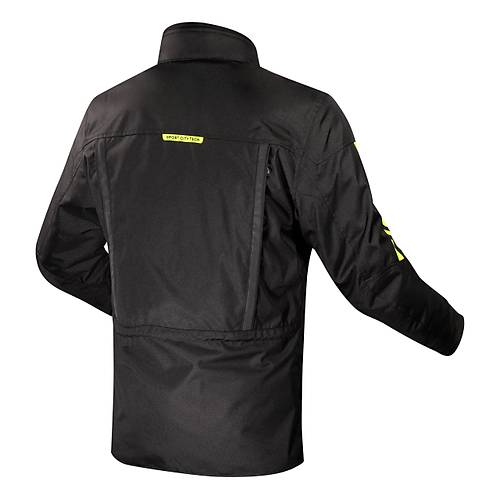 LS2 Metropolis Evo Siyah-Neon Sar Klk Motosiklet Montu