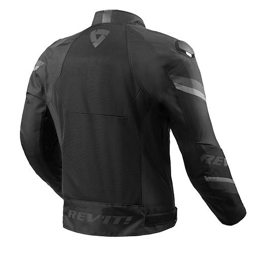 Revit Fortuna Air Siyah Yazlk Fileli Motosiklet Montu