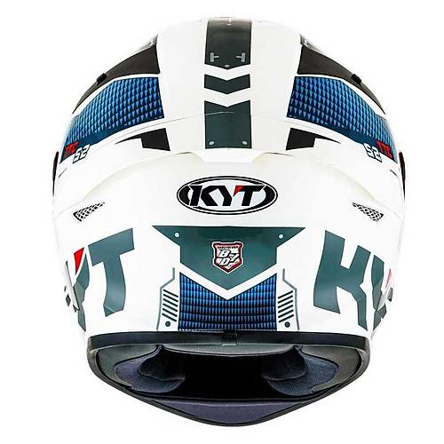 KYT TT-Course Fuselage Krmz Kapal Kask