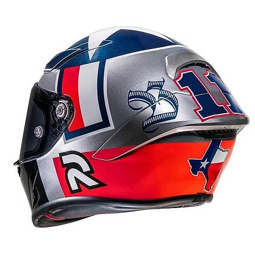 HJC RPHA 1 Ben Spies Silverstar MC21 Kapal Kask