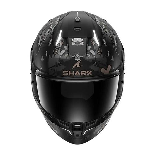 SHARK SKWAL 3 RHAD SYAH - KROM KAPALI KASK