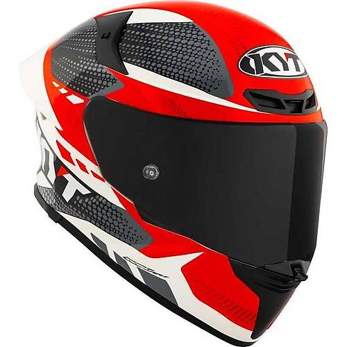 KYT TT-REVO KASK GEAR BLACK / RED