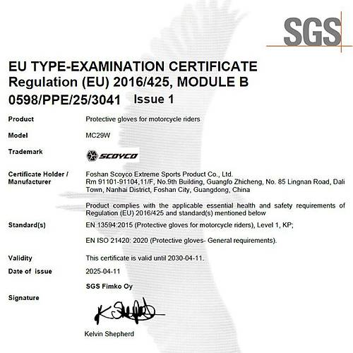 Scoyco Mc29W Kadn Korumal Eldiven Pembe