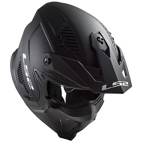 LS2 DRIFTER MAT S�YAH KASK
