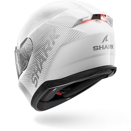 Shark Skwal i3 Sp Lyne Beyaz G�m�� Kapal� Kask