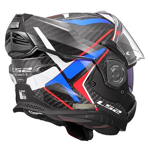 LS2 ADVANT X KARBON FUTURE II BEYAZ-MAV KASK