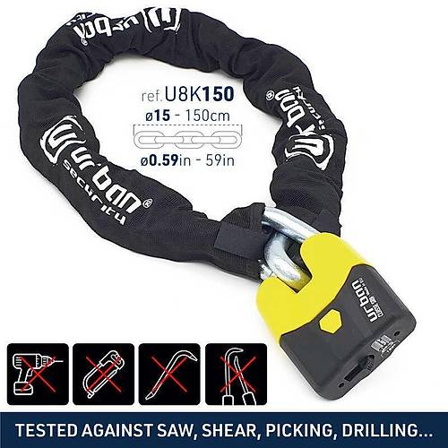 URBAN SECURITY U8K150 14MM SRA SINIFI Z�NC�R K�L�T