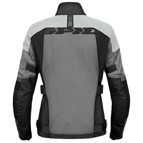 Spidi Tour Net Lady Tex Ceket Siyah Beyaz