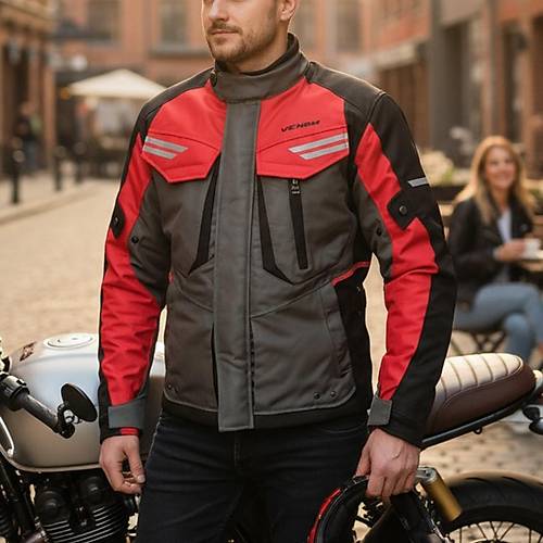 Venom Kopenhagen Mont Krmz Gri Siyah