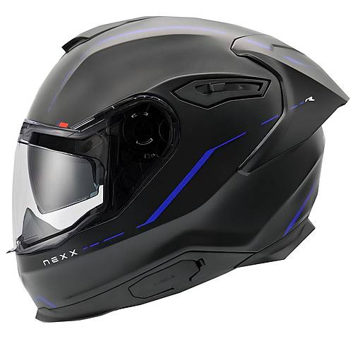 NEXX Y.100R REACT MAT S�YAH-MAV� KASK