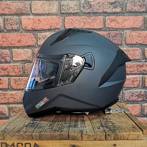 MTS 801 Snake Mat Gri Kapal Kask